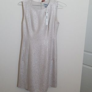 DKNY shimmer mini dress